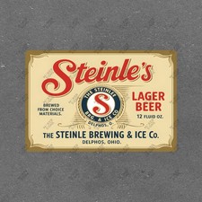 Vintage Steinfles Lager Beer