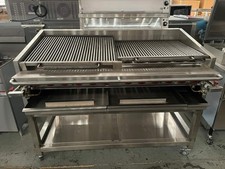 Peri Peri Grill 12 Burners 150cm/1500mm Natural Gas Or LPG Chargrill on Stand