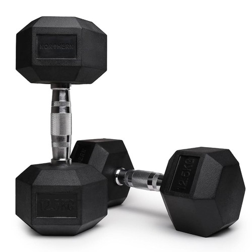 Hex dumbbell set - hex, pair