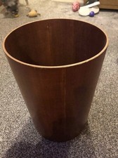 vintage ply waste paper bin by