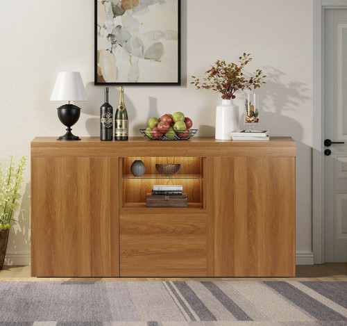 Modern oak unit cabinet - unit,