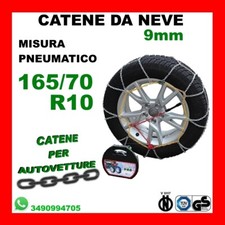 APPROVED CAR SNOW CHAINS 9MM