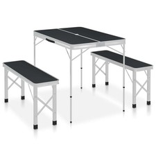 Folding Camping Table with 2