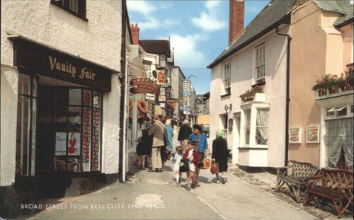 Vintage broad street - street, lyme