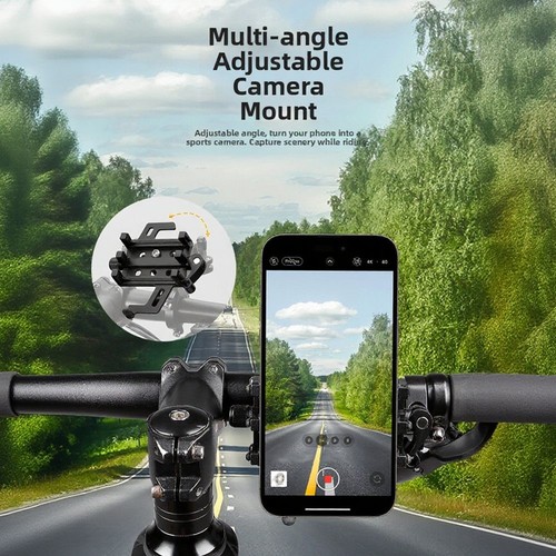 Bicycle phone holder with - phone, 7