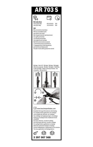 397 007 568 bosch wischblatt - bosch,
