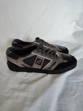 Fendi - Step Leather Black Low