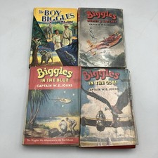 Biggles Books Bundle x 4 W E
