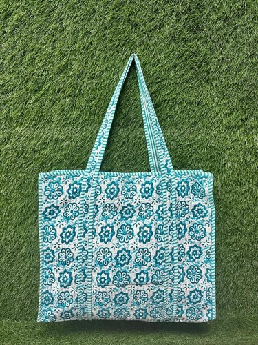 Women cotton quilted - cotton, handbag