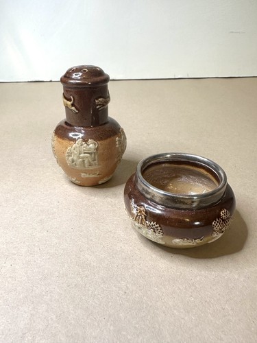 Antique doulton lambeth pepper - doulton,