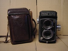 Prinz auto medium format tlr film camera.
