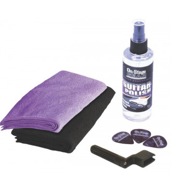 Stage guitar care kit - on,