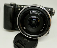 Sony Alpha A5000 20.1MP Mirrorless Camera with 16-50mm Lens - With Extra Lenses
