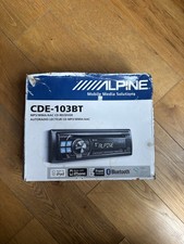 Alpine CDE 103BT MP3 / WMA /