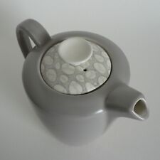 POOLE POTTERY GREY PEBBLE 1.5 PINT COFFEE POT C105 STREAMLINE VINTAGE TABLEWARE