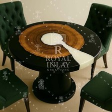 36" Round Resin Wood Slice