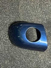 BMW E46 FACELIFT COUPE CONVERTIBLE DOOR HANDLE CAP LOCK COVER RIGHT MYSTIC BLUE