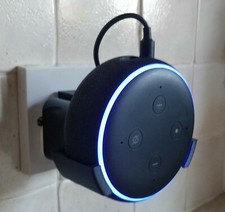 New Plug Socket Mount Amazon Echo Dot 3rd Gen Generation 3 Bracket Holder Alexa