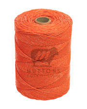 ELECTRIC FENCE WIRE 3mm 500 Metre Roll Orange Poly Fencing Horse Paddock 500m