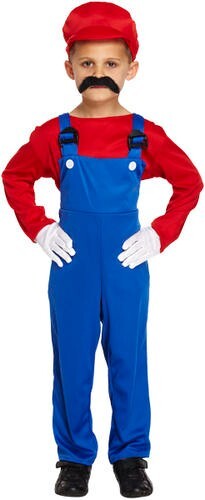 Super mario red workman boys - mario,