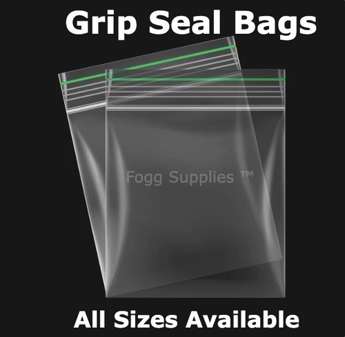 Grip seal bags self - seal, resealable