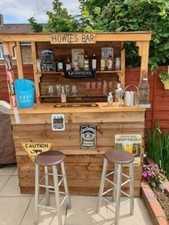 Garden Bar Man Cave Tiki Bar Shed Best wooden bar rustic bar