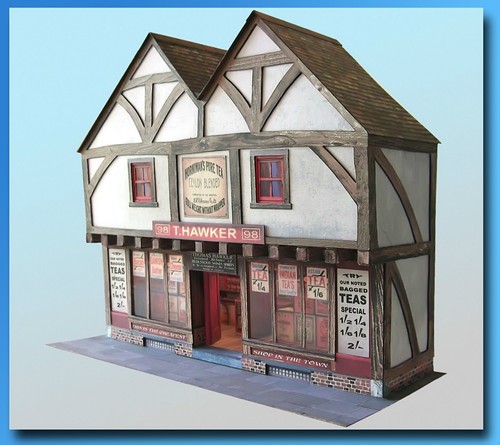 Edwardian shop tudor - in, a
