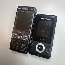 Joblot of 2 sony ericsson mobile phones k800i and w205