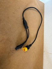 Volex Duo-Cord 10A Power Cable Lead Y-Splitter IEC C14 to IEC C5 & IEC C7 Output