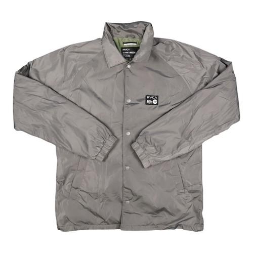 Rvca jacket mens small grey - jacket,