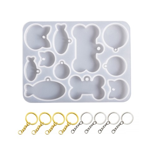 Dog bone fish shape silicone - dog,