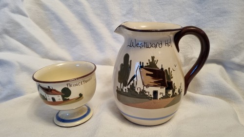 Babbacombe pottery milk jug - babbacombe,