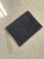 Reiss Clutch Evening Black