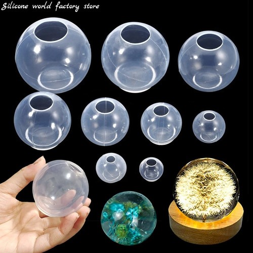 Silicone sphere resin mould - resin, 3d