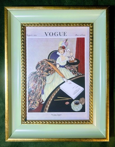 Vogue vintage cover wall - vogue, art