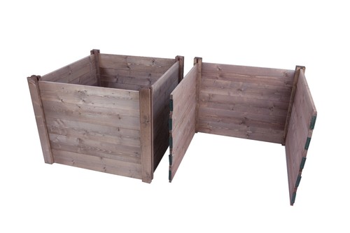 Wooden compost bin - bin, module