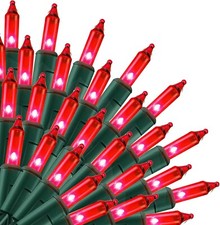 Fairy Lights Red Colour 200 Bulbs Christmas Party Xmas Tree Decoration/Party