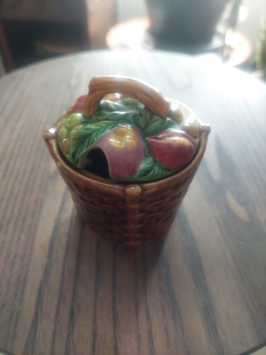 Vtg marutomoware jelly jam pot - vtg,