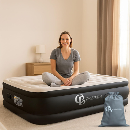Air bed airbed with - with, built-in