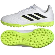 adidas White Football Trainers Boys Girls Junior Size 2 Astro Turf Boots Copa TF