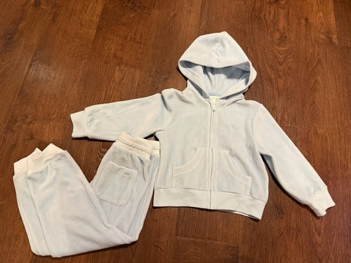 Girl warm velour tracksuit set - girl,