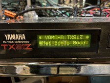 Yamaha tx81z operator fm - tx81z,
