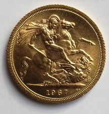 1967 Full Gold Sovereign Coin