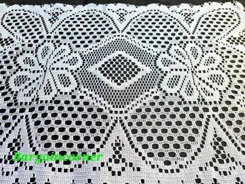 Rectangular polyester lace - rectangular,