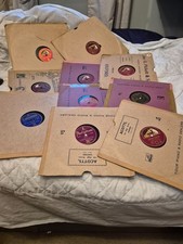 10 Vintage 78s - various