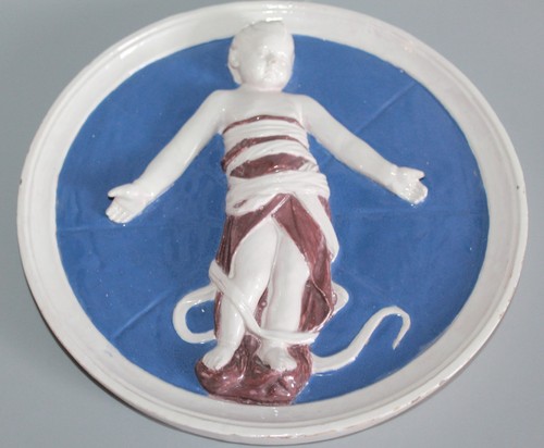 Antique cantagalli majolica - antique,
