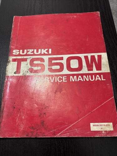 Genuine suzuki ts50w service - genuine,