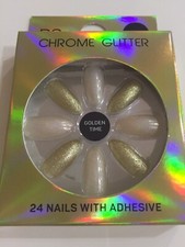 Golden time false nails - false,