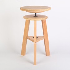 Wooden Artist Painting Stool Height Adjusted Bar Stool