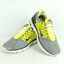 Nike Lunarglide 2 Trainers Mens Size 7 UK 41 EUR Grey Yellow Running Flywire